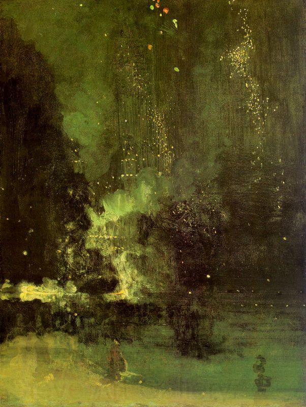 James Abbott McNeil Whistler Nocturne in Black and Gold